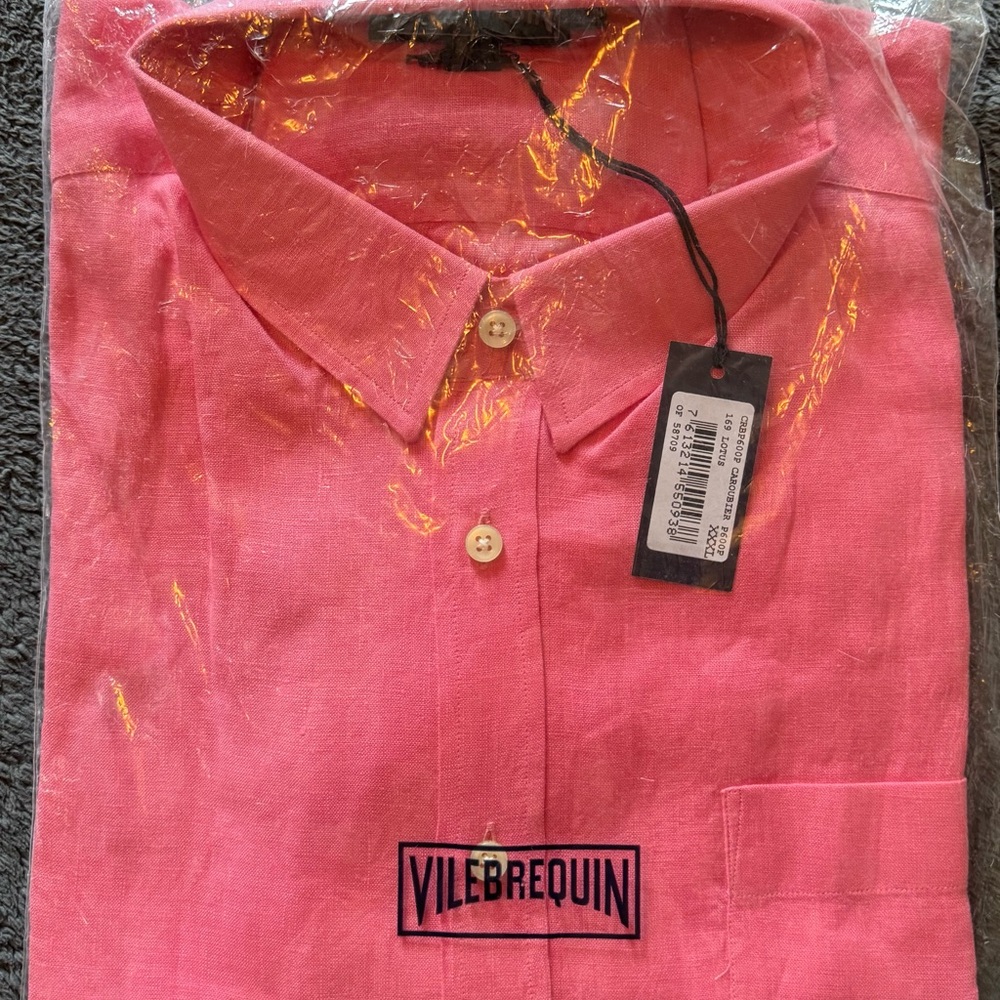 VILEBREQUIN long sleeve button down collared shirt.  Brand new with tags.